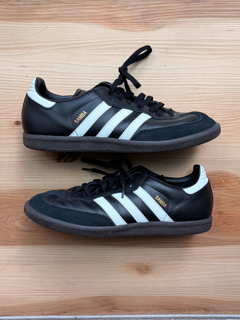 Adidas Samba Black White Low-Profile Sneakers